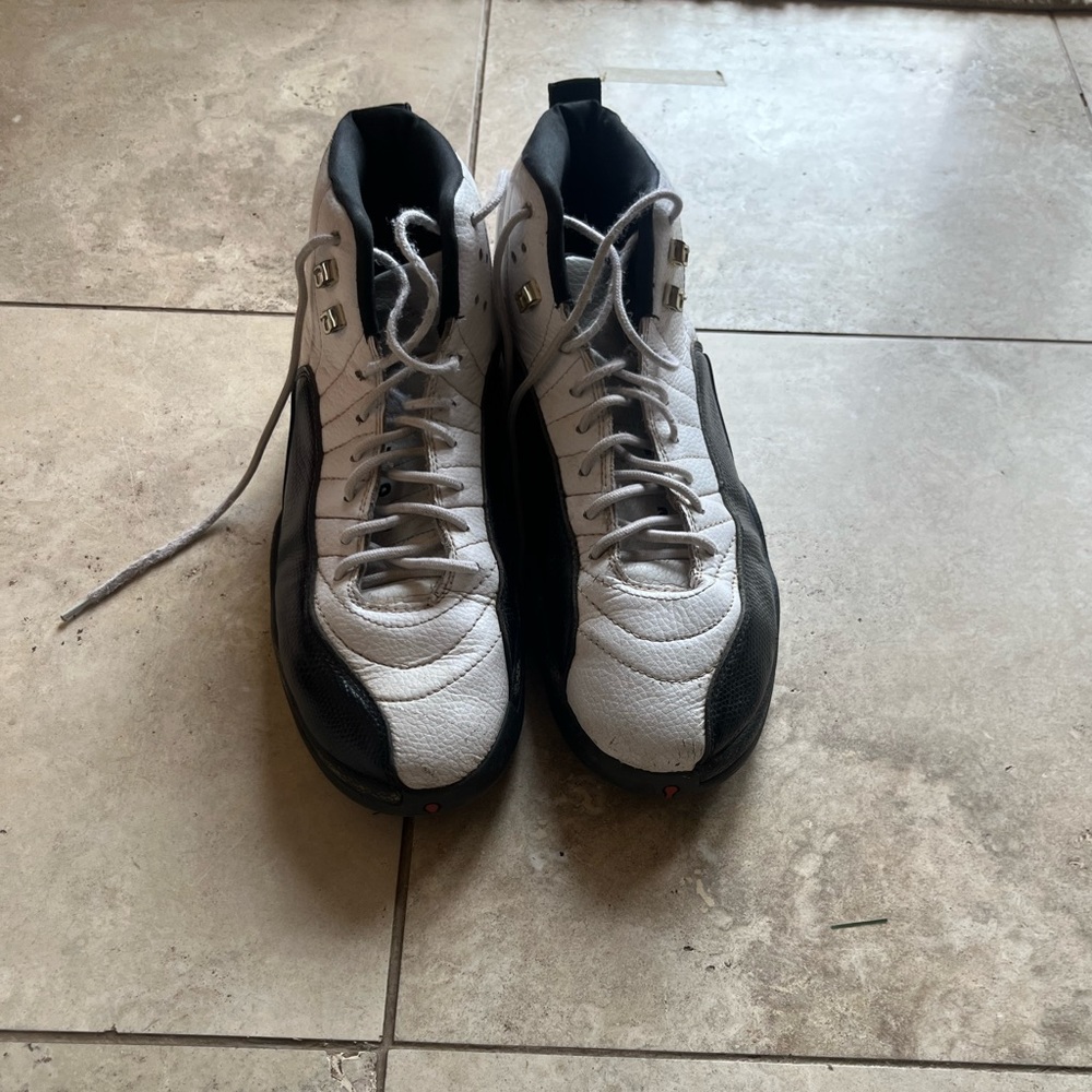 Jordan 12 highs SP A MA Maniére White Size 13 men’s.